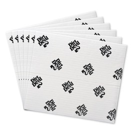 Dirt Devil Reusable Paper Towel, 6 Pack, Machine Washable Cleaning Cloth, Ultra Absorbent and Fast Drying, Reusable Towels for Multi-Purpose Cleaning