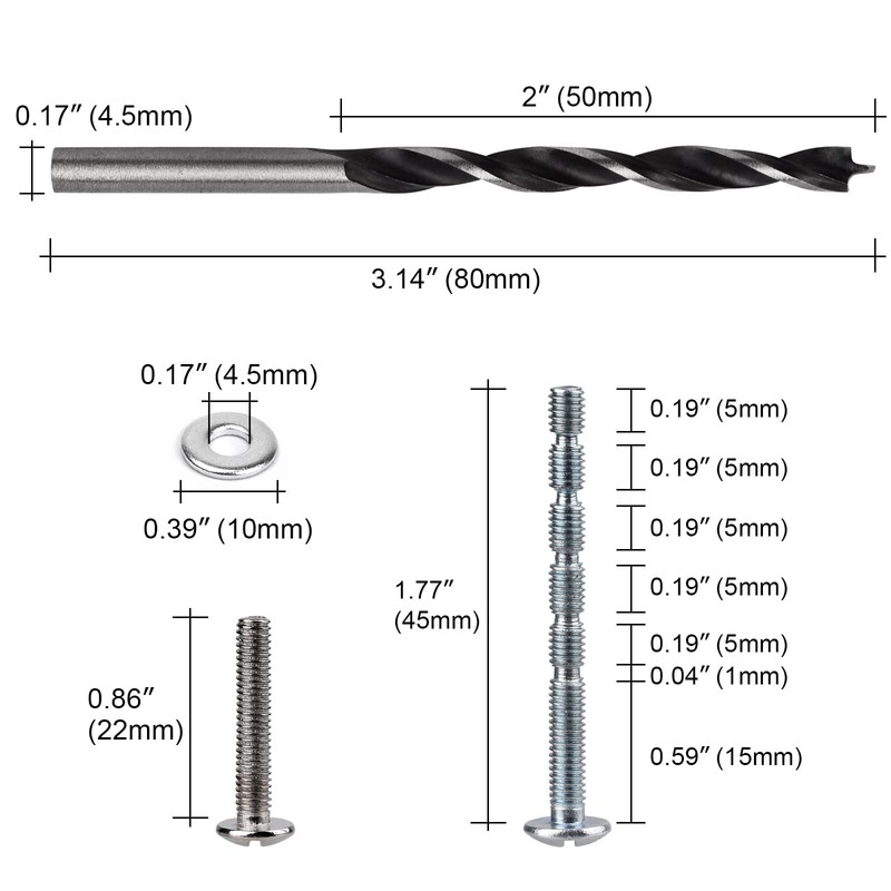 WEAVERBIRD 6 Pack Brushed Brass Cabinet Handles Kitchen Cabinet Pulls