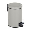 WENKO Cosmetic Pedal Bin Leman Taupe 3 L – Cosmetic