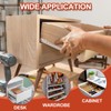 QUARKZMAN Drawer Rollers, Nylon Cupboard, Drawer Roller, Replacement Wheels, Bearings,