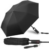 HOTUT Automatic Folding Rain Umbrella, Windproof Folding Travel Umbrella Compact