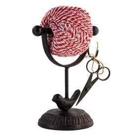 Rustic Décor Cast Iron Stand with Bakers Twine