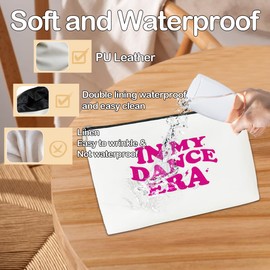 JioJio Chan Dance Recital Gift Makeup Bag, In My Dance Era Accessories, Dancer Teacher Appreciation Gifts, Dancing Competition, Birthday & Graduation Cosmetic Bag