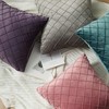 GONOVE Velvet Cushion Covers 45X45cm Soft Decorative Purple Throw Pillow