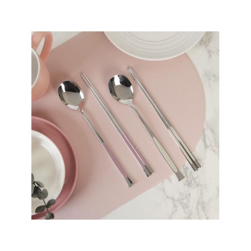 Golden Bell Gloria five-color ceramic cutlery set for 5 people