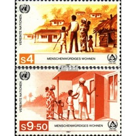 UN - Vienna 69-70 (complete.issue.) unmounted mint/never hinged ** MNH 1987 Home (Stamps for collectors)