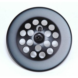 Tub and Shower Bath Grid Drain Strainer with Screw, 2-7/8 Inch, Oil Rubbed Bronze, 1-Pack, Grid Bathtub Strainer, Oil Rubbed Bronze Finish - by PlumbUSA 51055BOB
