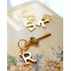 トスダイス キーホルダー BRASS LETTER KEYRING S TDSM-ABC-KEY-S