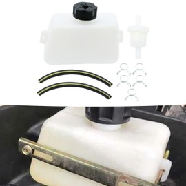 UOIENRT 1L Gas Fuel Tank Filter Hose, Plastic and Rubber Hose Breathable Leakproof Pocket, 47CC 49CC Bike Fuel Tank Pocket for 2 Stroke Mini Moto Kids Dirt Bike