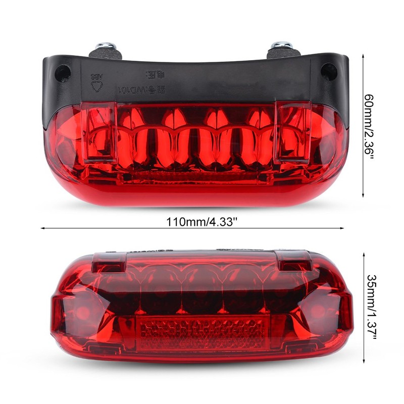 Demeras Warning Lamp Electric Brake Rear Tail LED Light 36V