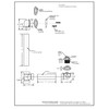 Westbrass A4932-62 1-1/2" x 12" Bath Waste & Overflow Assembly