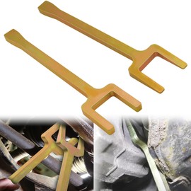 Sporthfish CV Axle Removal Tool 2PC 12020 Axle Popper Kit for FWD Front Wheel Drive Vehicles Remove Inner CV Axle Stubborn Half Shaft Quickly and Fix Damaged CV Joints, Gold Awesome Tool