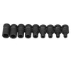Tap Socket Wrench Set, 9 Piece Adjustable Tap Holders, 1/2