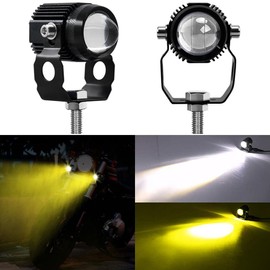 LED Motorcycle Headlamp Waterproof Motorcycle Spotlights Shockproof Offroad Lights for Cars Motorbike and Boats