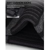 Airacker Airacker Ankle Athletic Running Socks Cushioned Breathable Low Cut