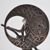 Fiesta Studios Witch with Celtic Moon, Bronze Ornament. H17cm