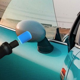 SUPVOX 16 Pcs Polishing Sponge Polishing Cone for Wheels Professional Glass Polishing Buffing Wheel Foam Car Buffing Pad Drill Polishing Pad Buffing Mop Kit Stainless Steel Depth Tire