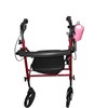 Beverage Holder for Rollator,Walker,Fully Padded Holds 16 fl oz Bottle