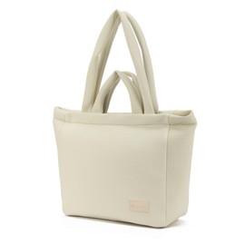 CoolCapital | Bolso Tote Nara Blanco | 100% Poliester | Repelnte Al Agua | Espacio Para Laptop de 15.6 Pulgadas | Capacidad de 22 L | Medidas externas de 48 x 35 x 14 cm