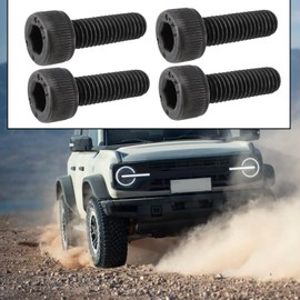 SG Store 20pcs Motorcycle Hex Socket Cap Screws M5 x 16mm 40Cr (Alloy Steel) Bicycle Screws for 47cc 49cc Air Cooled Mini Moto Black