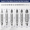 Damaged Screw Extractor Set - Remover for Stripped Screws Nuts