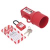 Industrial Socket Lockout Device 72mm Diameter Energy Isolation Electrical Plug