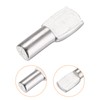 sourcing map 50pcs Shelf Support Peg 5mm/0.2" Spoon Shaped Iron