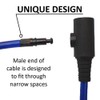 DocksLocks Anti-Theft Straight Security Cable with Key Lock 25ft