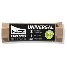 NZEROWAX - Eco Wax Block, 50g | Organic Vegetable Wax for Skiing, Snowbording | Universal temperature conditions