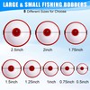 JOGFFDE Fishing Bobbers Floats Bulk Hard ABS Floats Bobber Snap