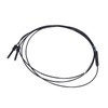 2PCS Fiber Optic Sensor 0‑46mm Detection Distance Tube Reflective Optical