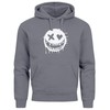 Neverless® Men's Hoodie Print Smiling Drip Face Fashion Street Style,