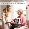 Jall L New 2024 Digital Calendar Alarm Day Clock -