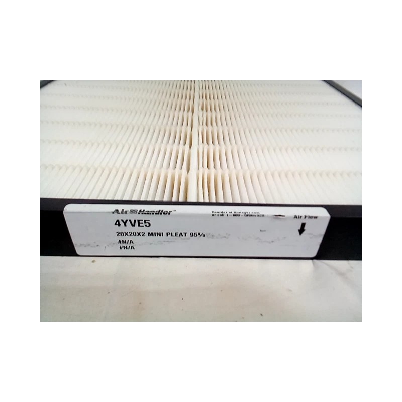 Air Handler 20x20x2 MERV 14 Mini-Pleat Air Filter High Efficiency