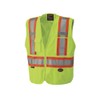Pioneer Hi Vis Tear-Away Safety Vest - Lightweight Mesh Back