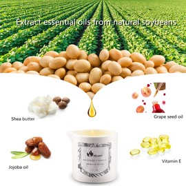 MELONY Massage Candle Oil, Moisturizing, Body Oil Candle, Natural Soybeans, 8.1 oz, Bamboo Orchid