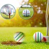 GNAUMORE Golf Ball Liner Template, Golf Ball Alignment Tool Liner,