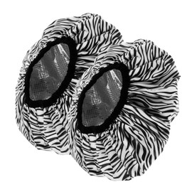 VICASKY 4pcs Hair Treatment Cap Reusable Tin Foil Hat Hair Oil Processing Caps for