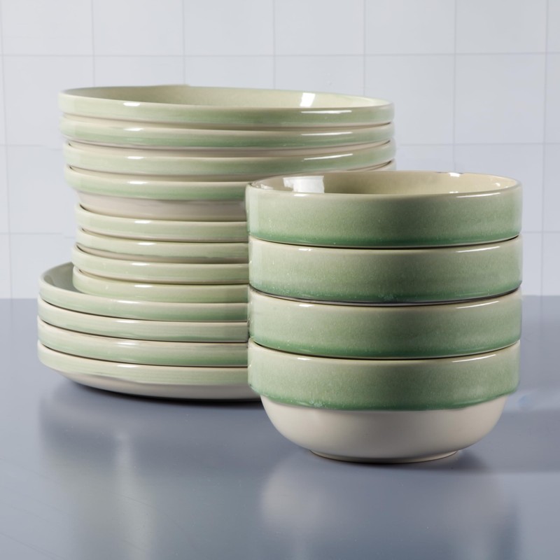 Sur La Table Kitchen Essentials Banquette 16 Piece Double Bowl