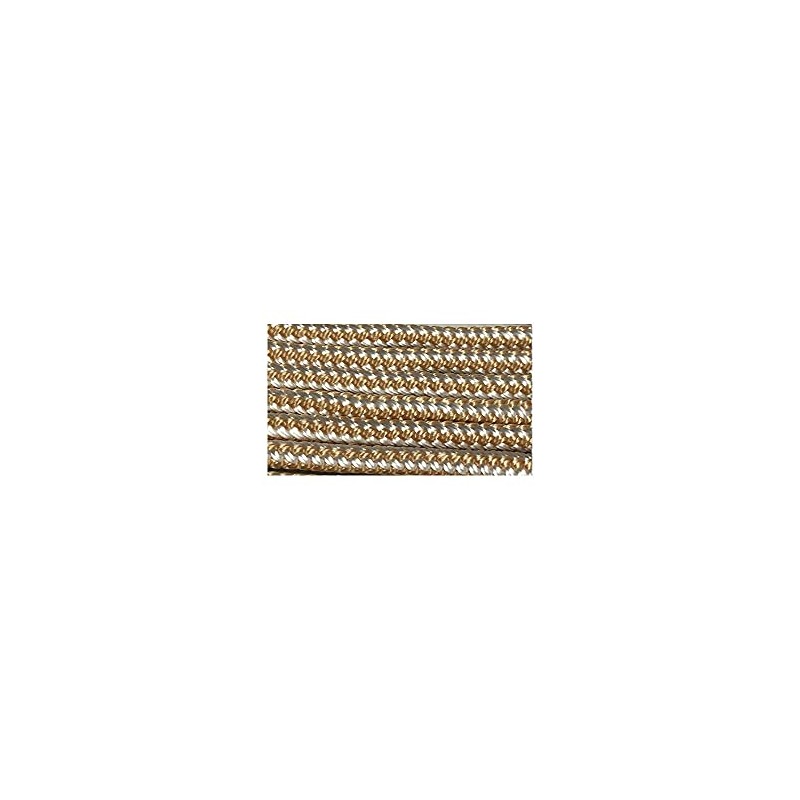 Gen3 Marine Double Braid Gold/White Boat Dock Line (1/2" x