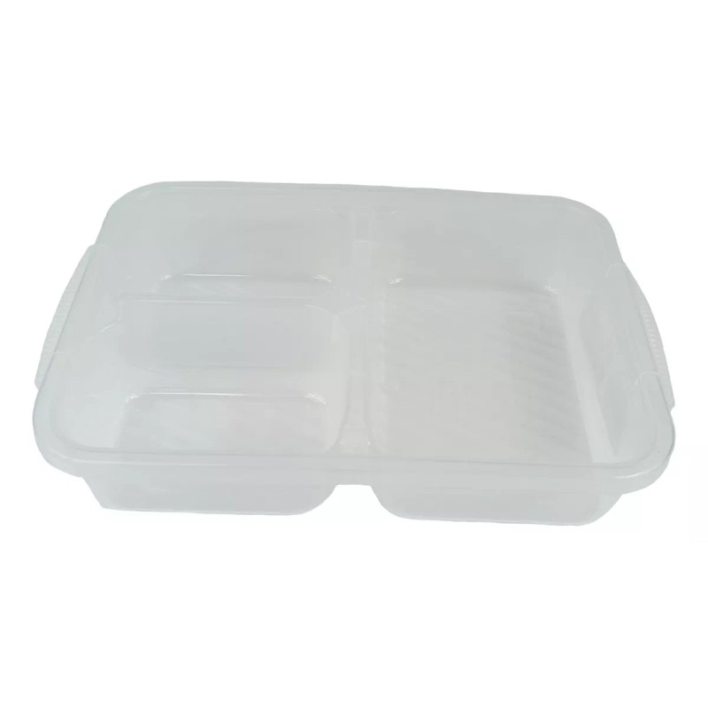 Boris 20 Recipientes Herméticos Con Divisiones Contenedor 871ml