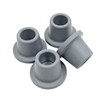 4Pcs 1" I.D Grey Replacement Feet Rubber Suction Cup Feet