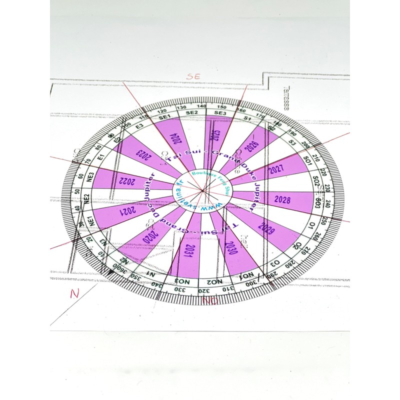 Svetlina Feng Shui Compass - Pack of 4 Luo Pan