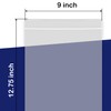 100 Grip Seal Bags 9" x 12.75" (A4) | Reusable