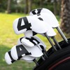 Colorful Iron Head Cover Set Neoprene Material for Iron (Gray