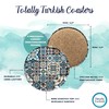 Totally Turkish – Patterned Drink Coasters Set of 6 –