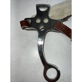 Tough 1 New Tough 1 Fleece Lined Silver Hackamore #25131 U-4