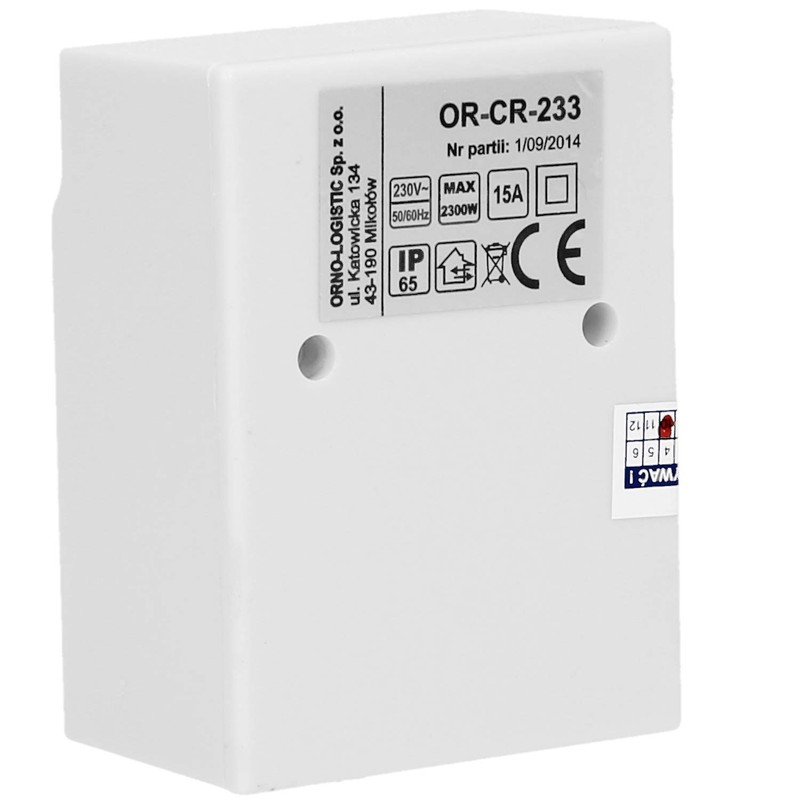 Orno CR- 233 Twilight Switch Outdoor with External Probe in