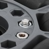 100mm Durable Nylon Rubber Bearing Rollers Omni Wheels for Robot