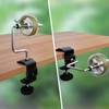 Fishing Line Reel Spooler with Adjustable Clamp Spin Fishing Line